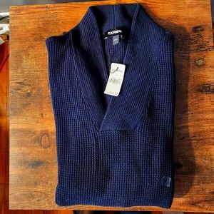 NWT Mens Sweater Express Large